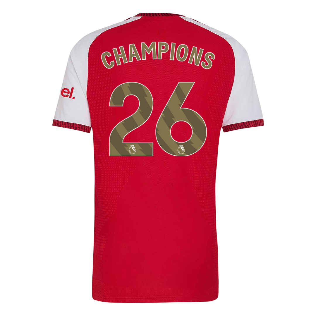 Die Gunners Player Version Trikot Heim 2026/27 CHAMPIONS #26 Slim Fit – Bild 3