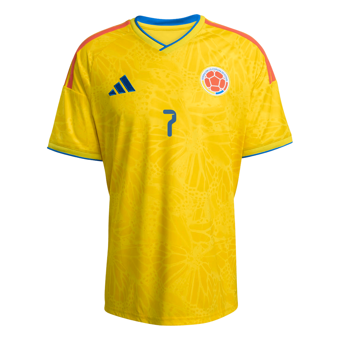 Colombia World Cup Trikot Heim 2026 LUIS DíAZ #7 – Bild 10