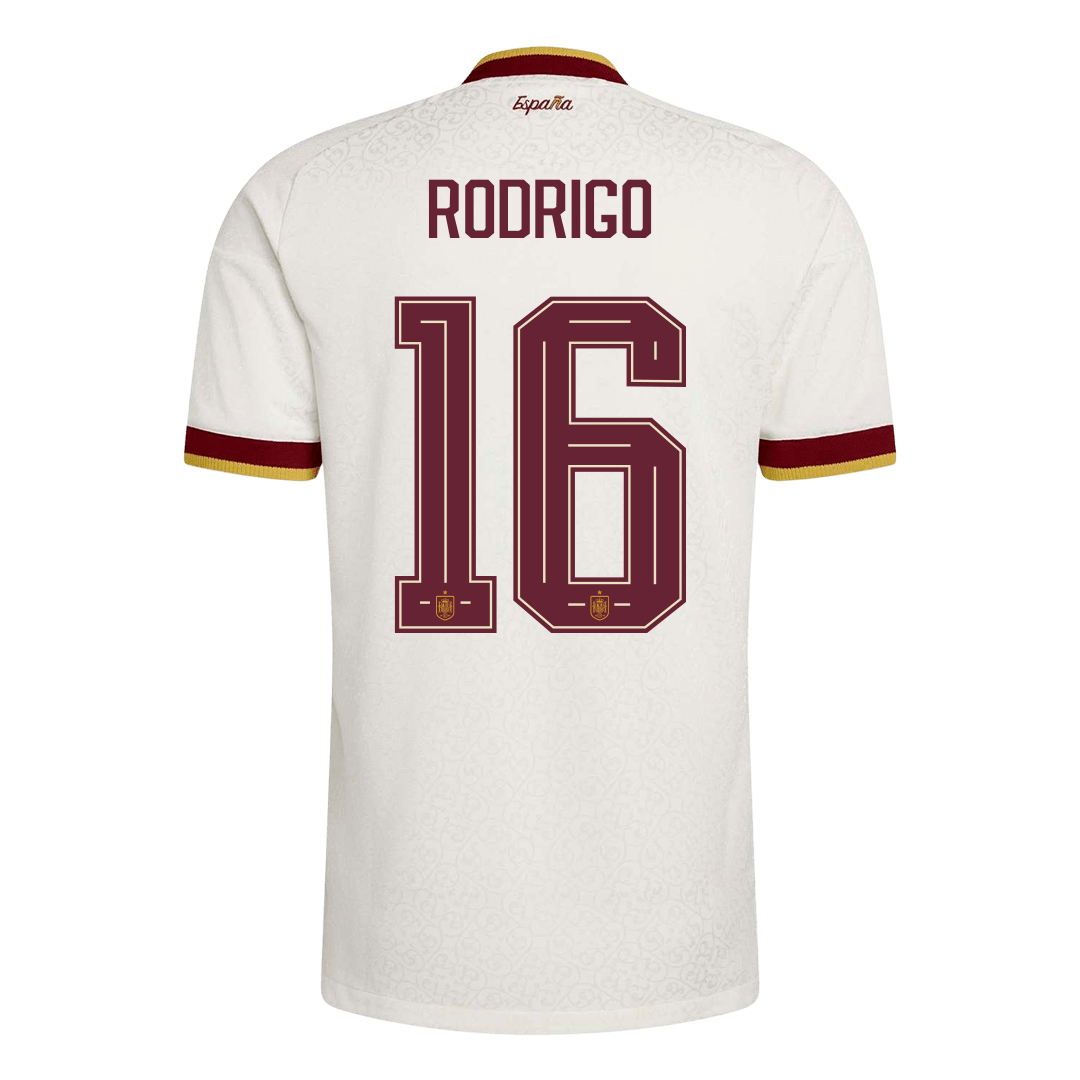 Spain World Cup Player Version Trikot Auswärts 2026 RODRIGO #16 Slim Fit – Bild 10
