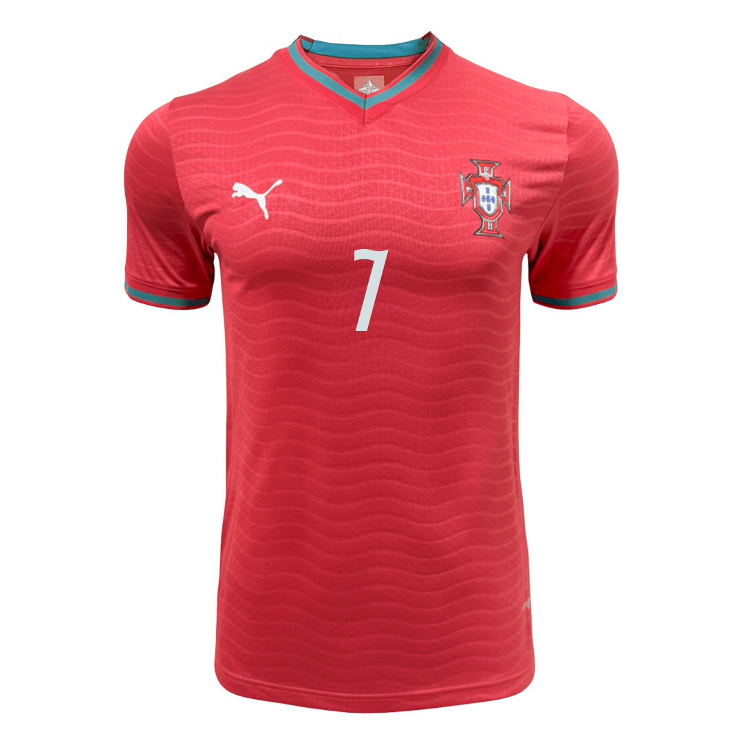 Portugal World Cup Player Version Trikot Heim 2026 RONALDO #7 Slim Fit – Bild 9
