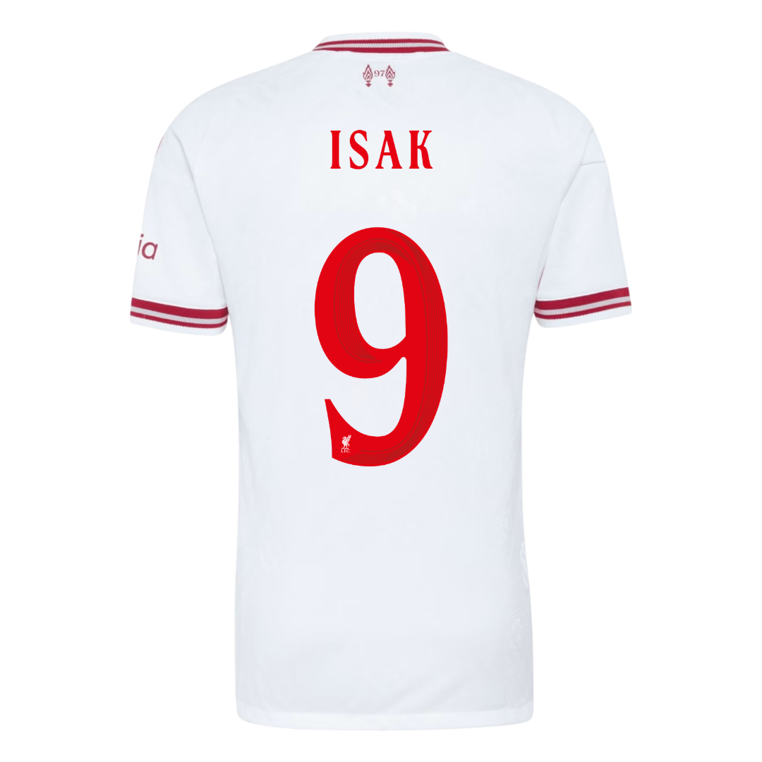Liverpool Auswärtstrikot 2026/27 – ISAK #9 – UCL (Spielerversion)