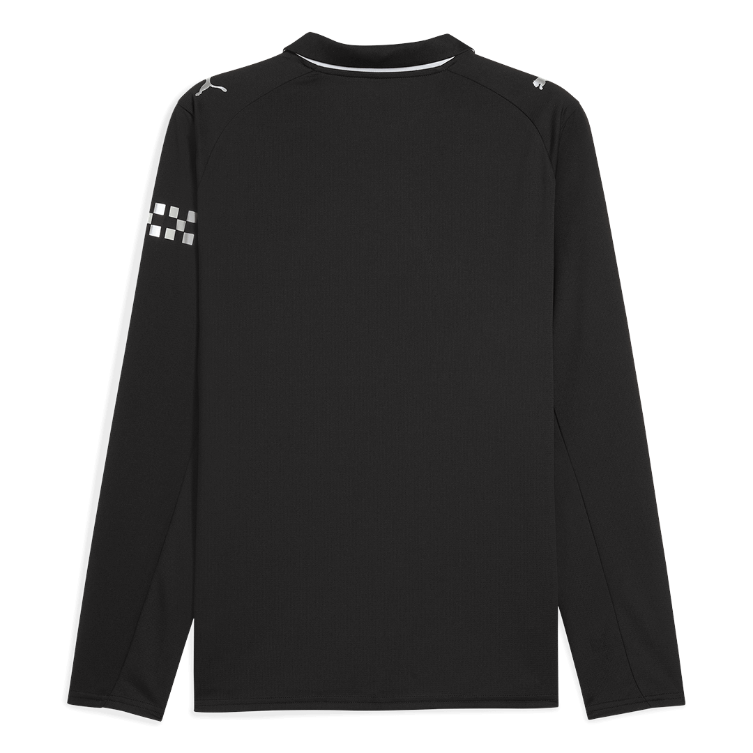 Manchester City Langarm Trikot Auswärts 2025/26 – Bild 9