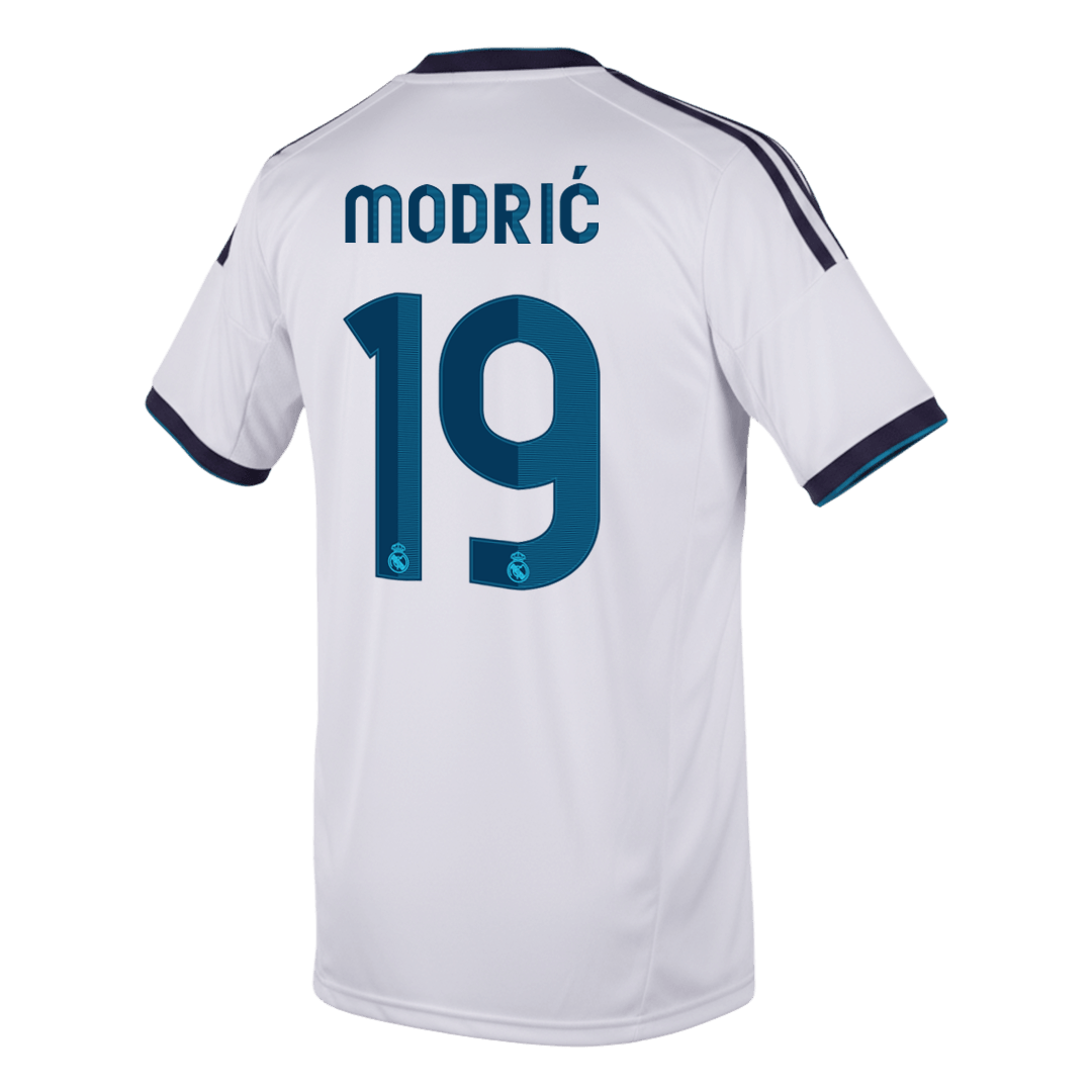 Los Blancos Retro Trikot Heim 2012/13 MODRIĆ #19 – Bild 2