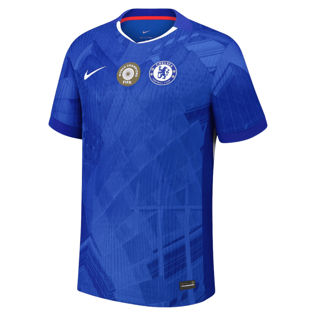 Chelsea Player Version Trikot Heim 2025/26 WORLD CHAMPIONS #25 Slim Fit – Bild 10