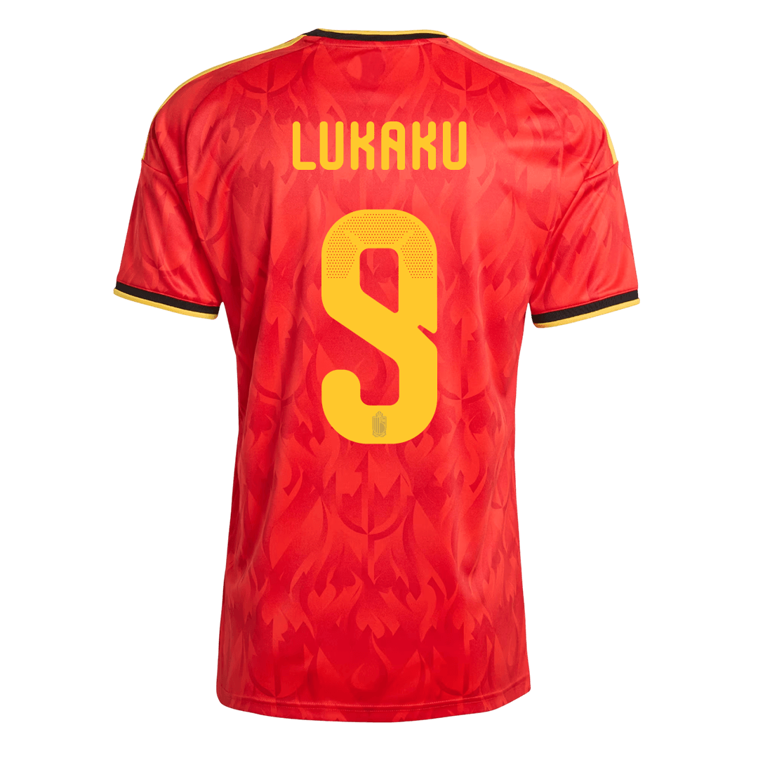 Belgium World Cup Trikot Heim 2026 LUKAKU #9 – Bild 9