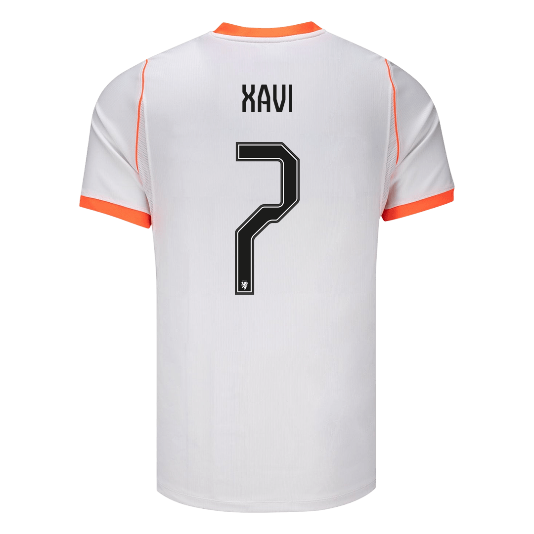 Netherlands World Cup Trikot Auswärts 2026 XAVI #7 – Bild 3