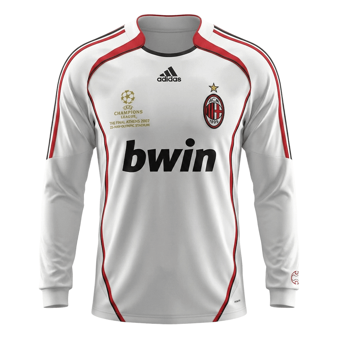 AC Milan Retro Langarm Trikot Auswärts 2006/07