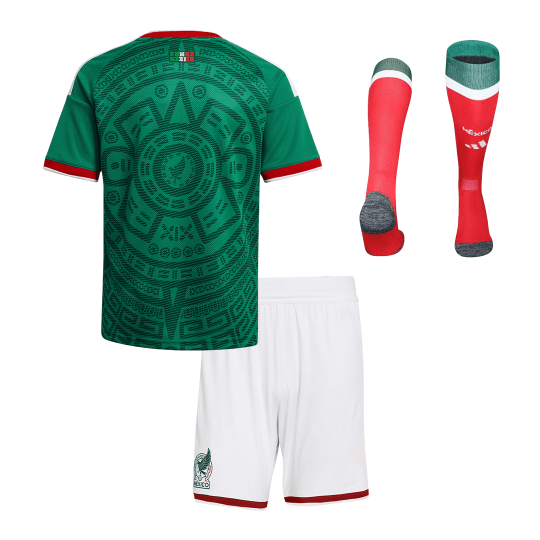 Mexico Kinder Trikot Komplett-Set Heim 2026 – Bild 11