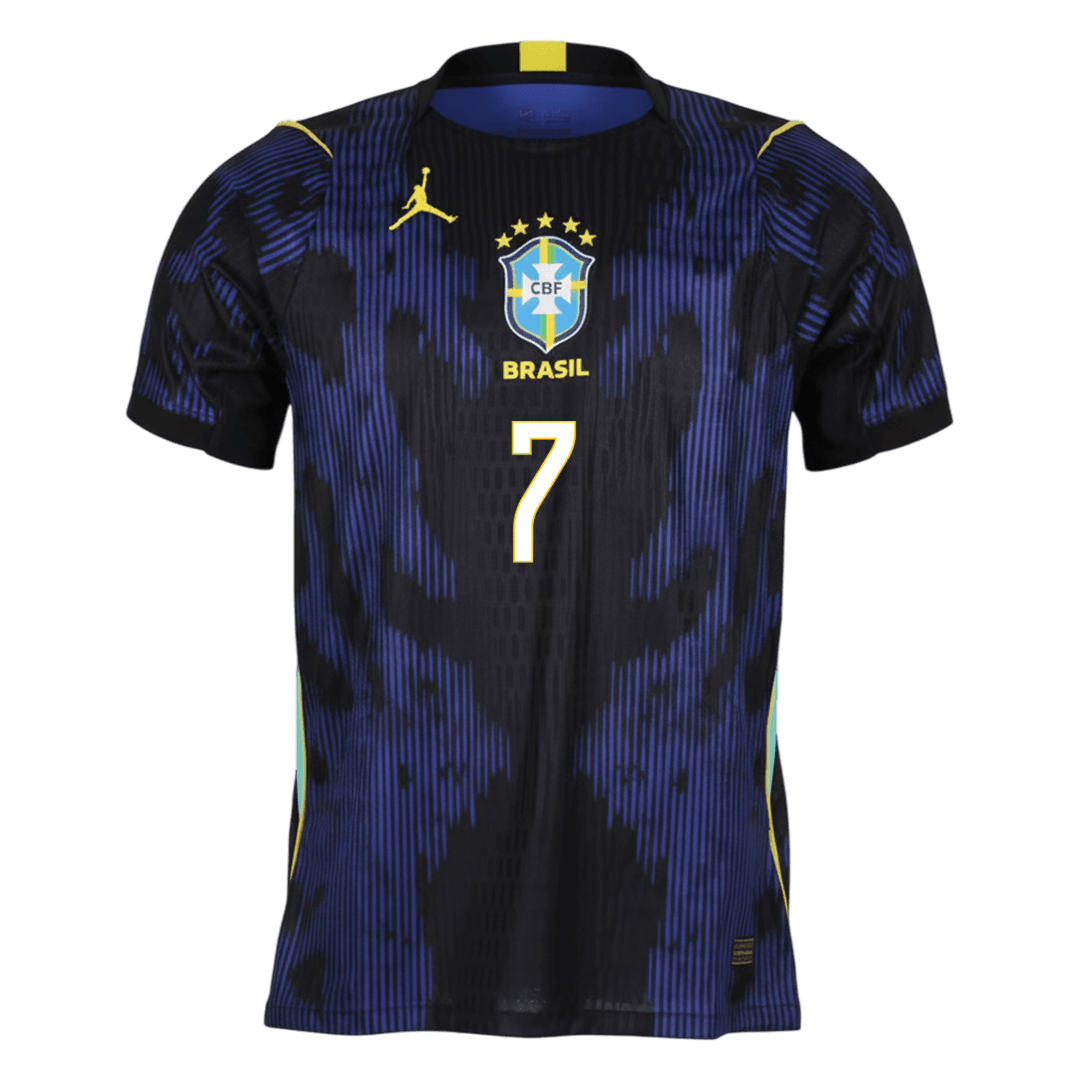 Brazil World Cup Player Version Trikot Auswärts 2026 VINI JR. #7 Slim Fit – Bild 3