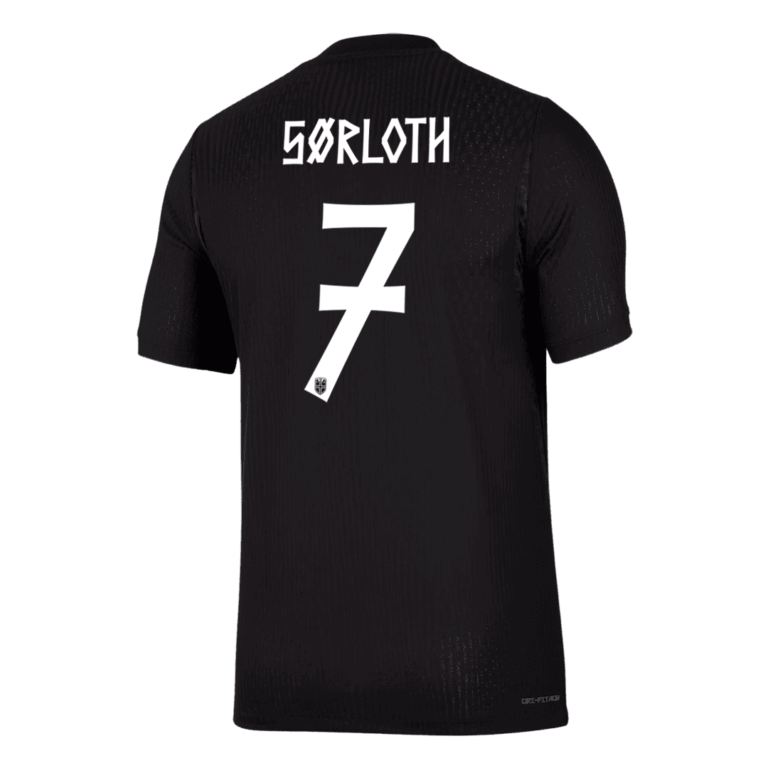 Norway World Cup Player Version Trikot Auswärts 2026 SØRLOTH #7 Slim Fit – Bild 3