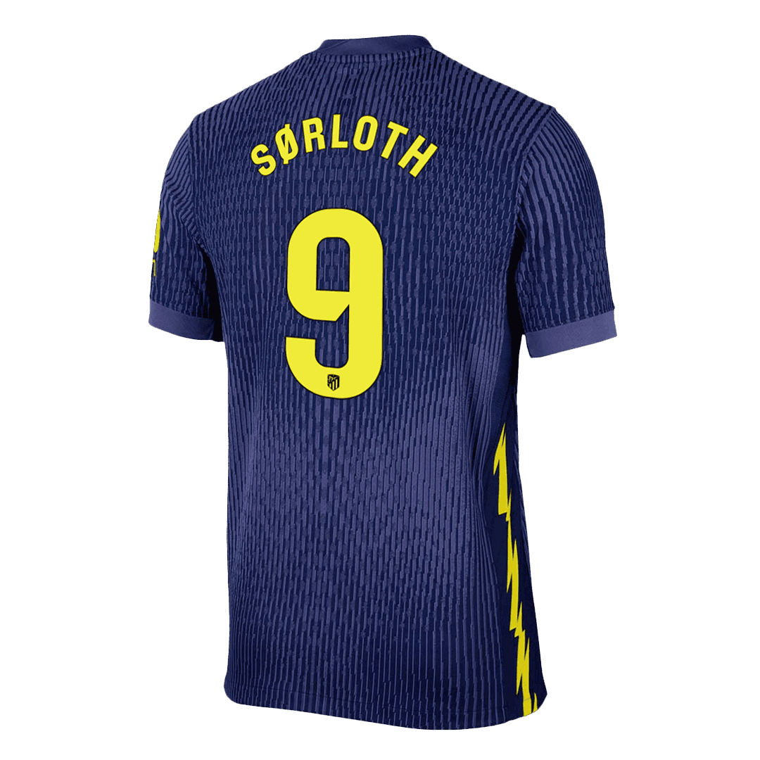 Atletico Madrid Player Version Trikot Auswärts 2025/26 SØRLOTH #9 Slim Fit – Bild 10