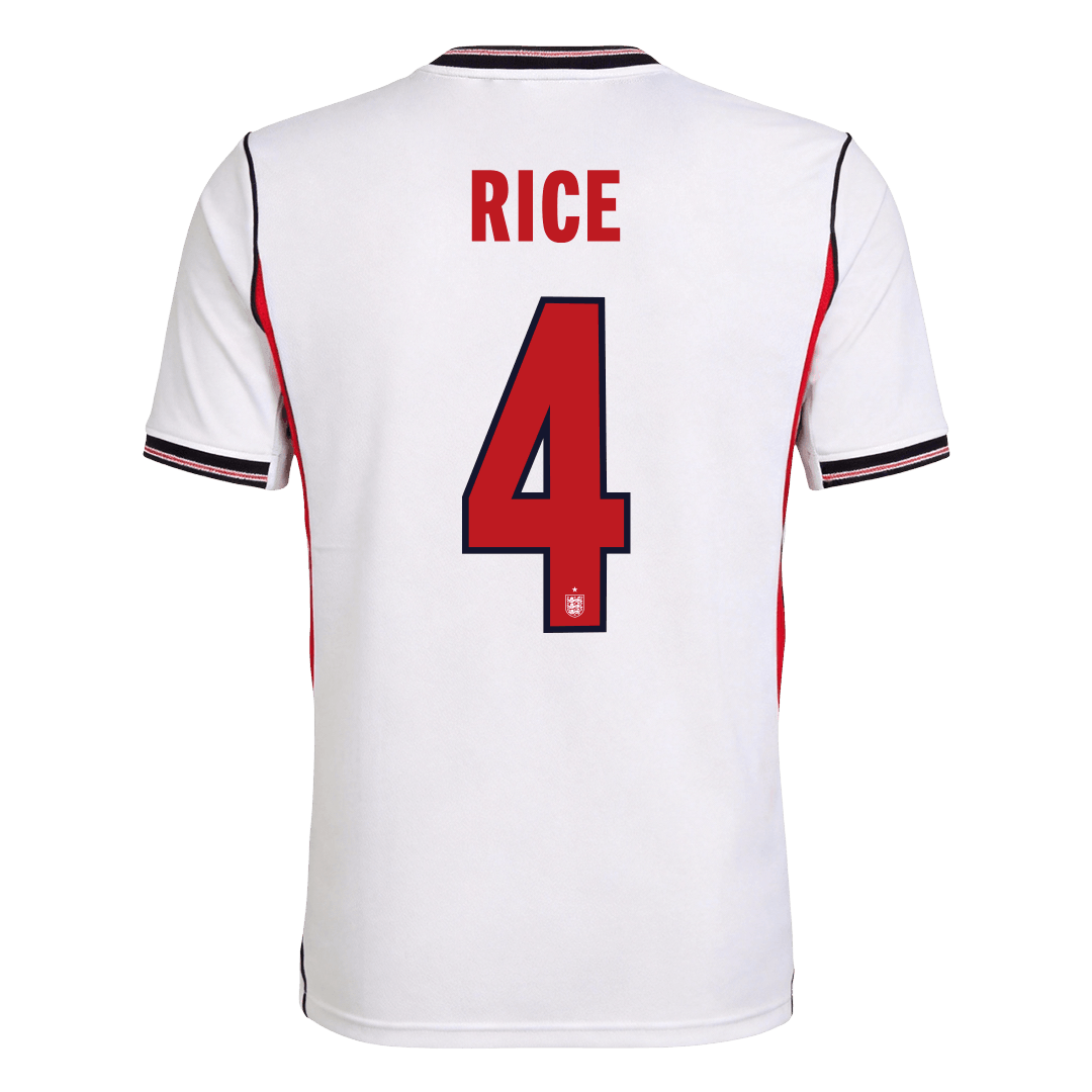 England World Cup Trikot Heim 2026 RICE #4 – Bild 3