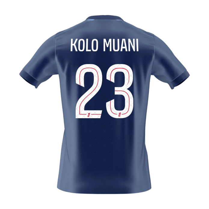 Paris Saint-Germain Heimtrikot 2025/26 – KOLO MUANI #23
