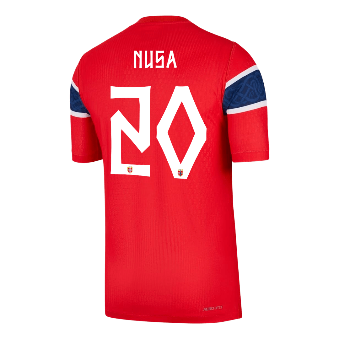 Norway World Cup Player Version Trikot Heim 2026 NUSA #20 Slim Fit – Bild 3