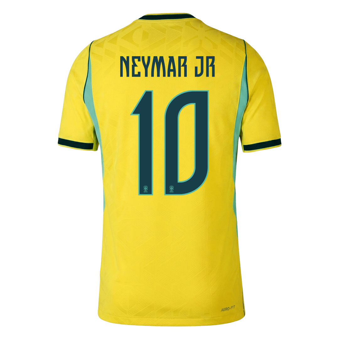 Brazil World Cup Player Version Trikot Heim 2026 NEYMAR JR #10 Slim Fit – Bild 3