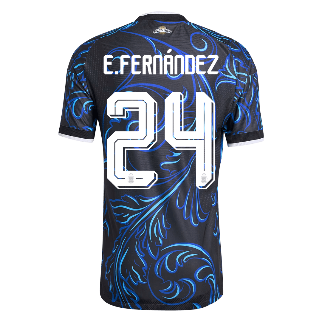 Argentina World Cup Player Version Trikot Auswärts 2026 E. FERNÁNDEZ #24 Slim Fit – Bild 9