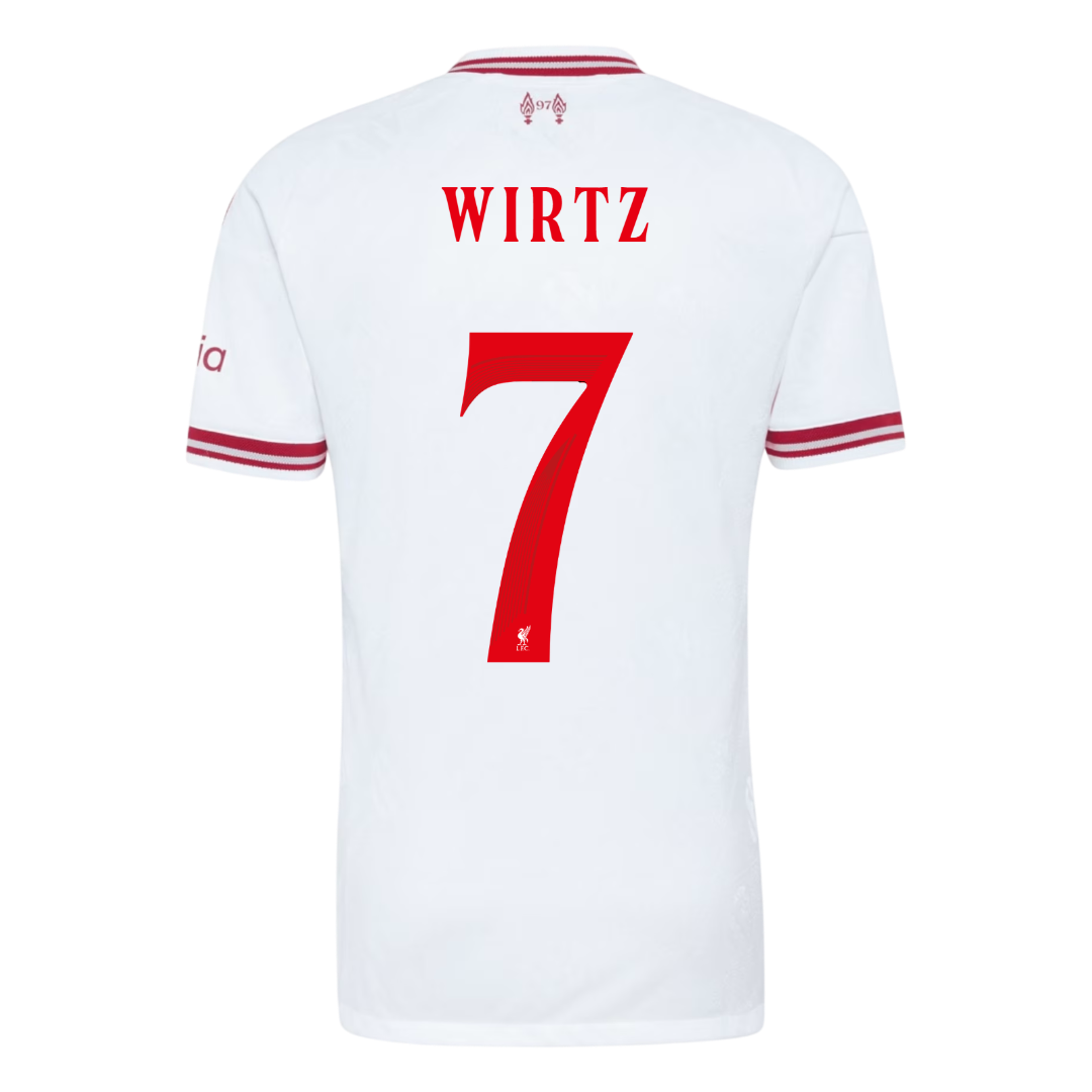 Liverpool Auswärtstrikot 2026/27 – WIRTZ #7 – UCL (Spielerversion)