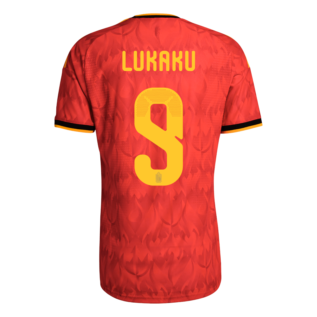 Belgium World Cup Player Version Trikot Heim 2026 LUKAKU #9 Slim Fit – Bild 9