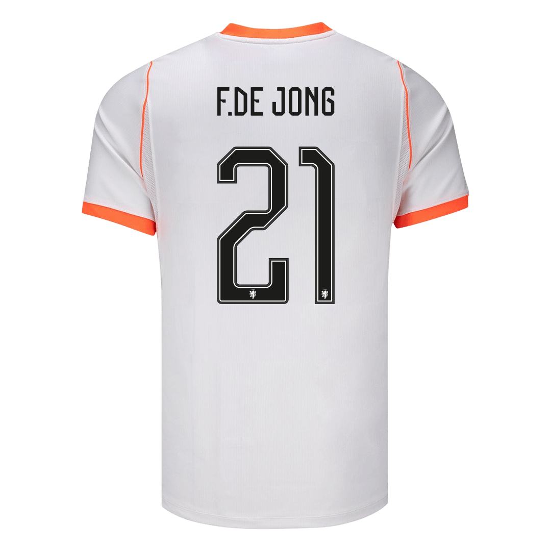 Netherlands World Cup Trikot Auswärts 2026 F.DE JONG #21 – Bild 3