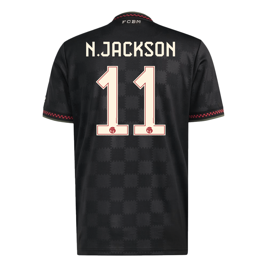Bayern Munich Trikot Drittes Auswärts 2025/26 N.JACKSON #11 – Bild 3