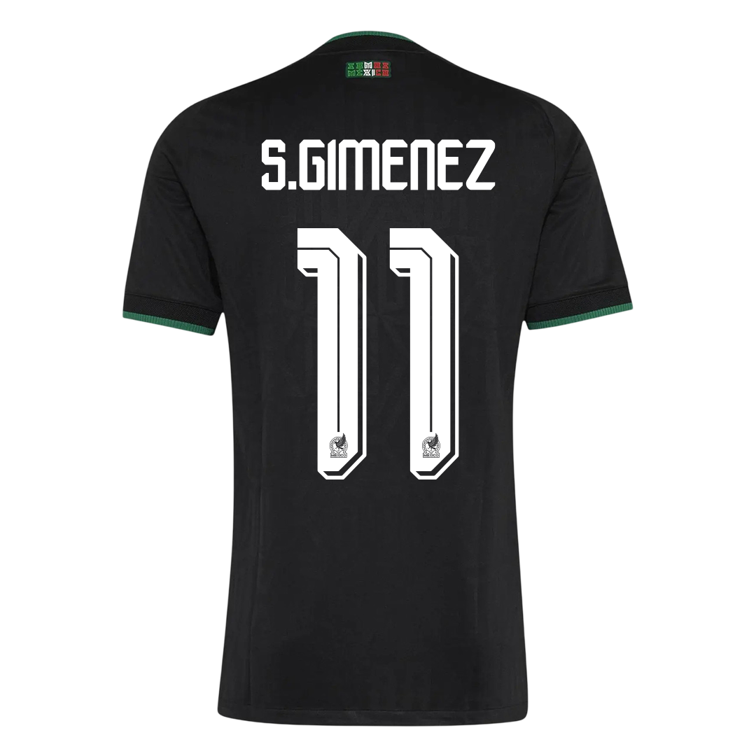 Mexico World Cup Player Version Trikot Drittes Auswärts 2026 S.GIMENEZ #11 Slim Fit – Bild 3