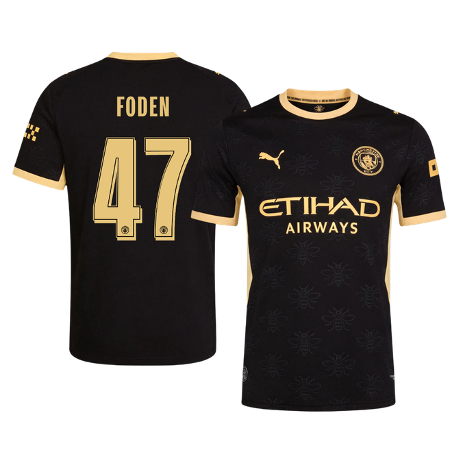 Manchester City Auswärtstrikot 2026/27 – FODEN #47 – UCL (Spielerversion)