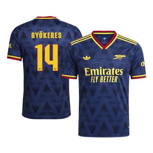 Arsenal Auswärtstrikot 2026/27 – GYÖKERES #14 – UCL (Spielerversion)