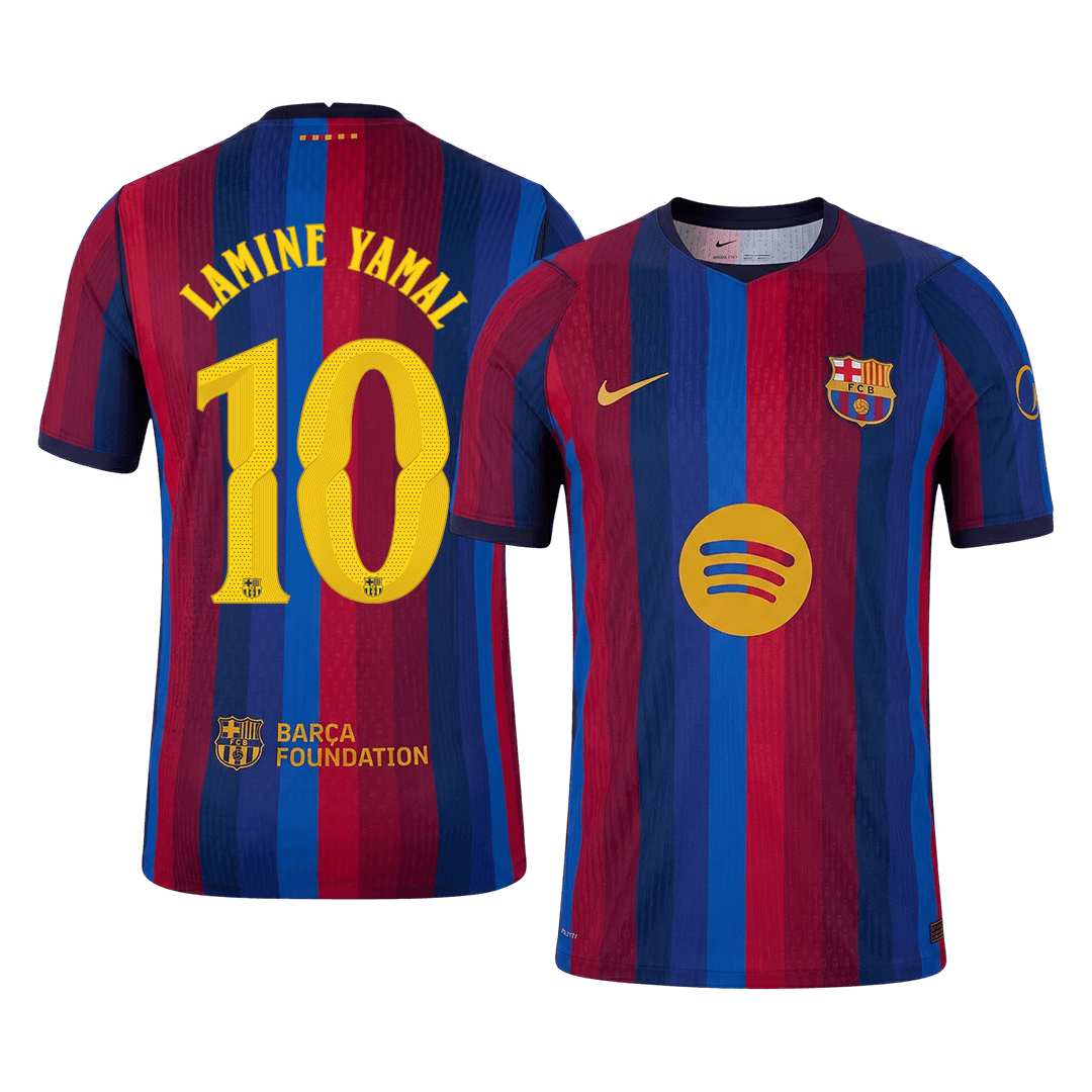 Barcelona Heimtrikot 2026/27 – LAMINE YAMAL #10 – UCL (Spielerversion)
