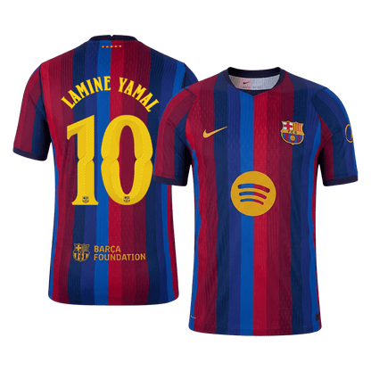 Barcelona Heimtrikot 2026/27 – LAMINE YAMAL #10 – UCL (Spielerversion)