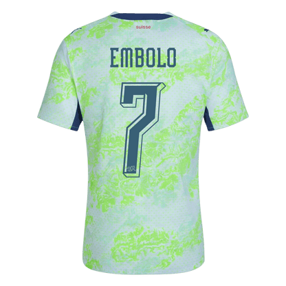Nati World Cup Player Version Trikot Auswärts 2026 EMBOLO #7 Slim Fit