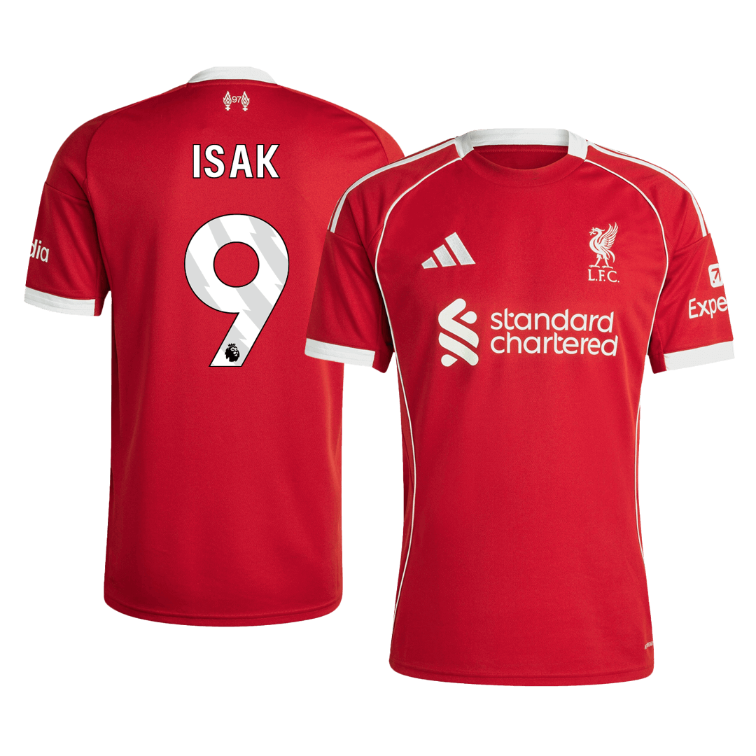Maillot domicile Liverpool 2025/26 ISAK #9