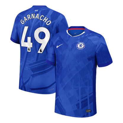 Maglia Chelsea Versione Giocatore Home 2025/26 GARNACHO #49 Slim Fit