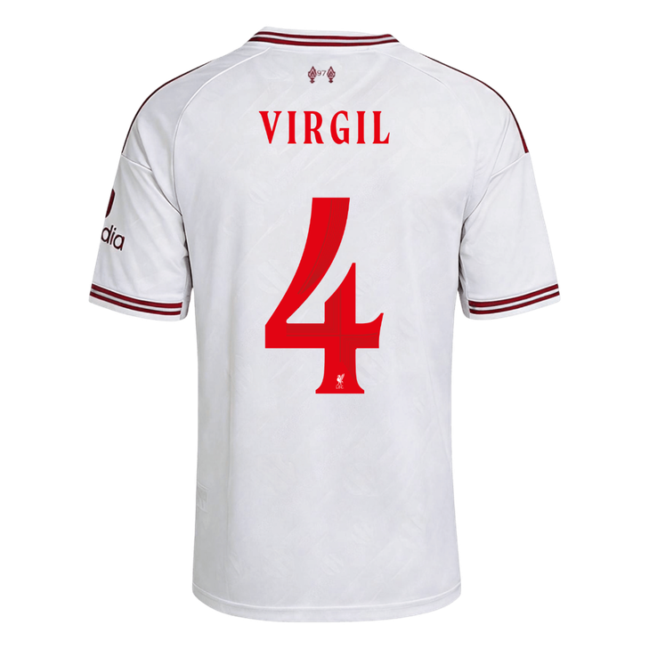 Liverpool Auswärtstrikot 2026/27 – VIRGIL #4 – UCL