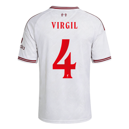 Liverpool Auswärtstrikot 2026/27 – VIRGIL #4 – UCL