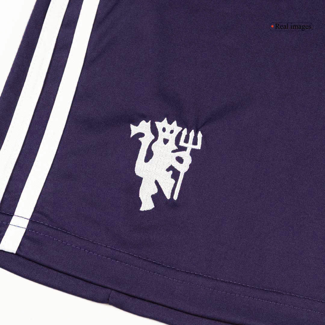 Pantaloncini da calcio ManU da trasferta 2025/26