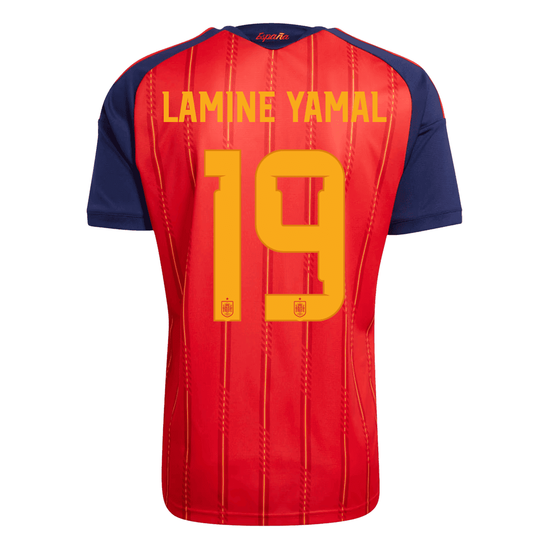 [Champion Edition] Spanien Heimtrikot WM 2026 – LAMINE YAMAL #19