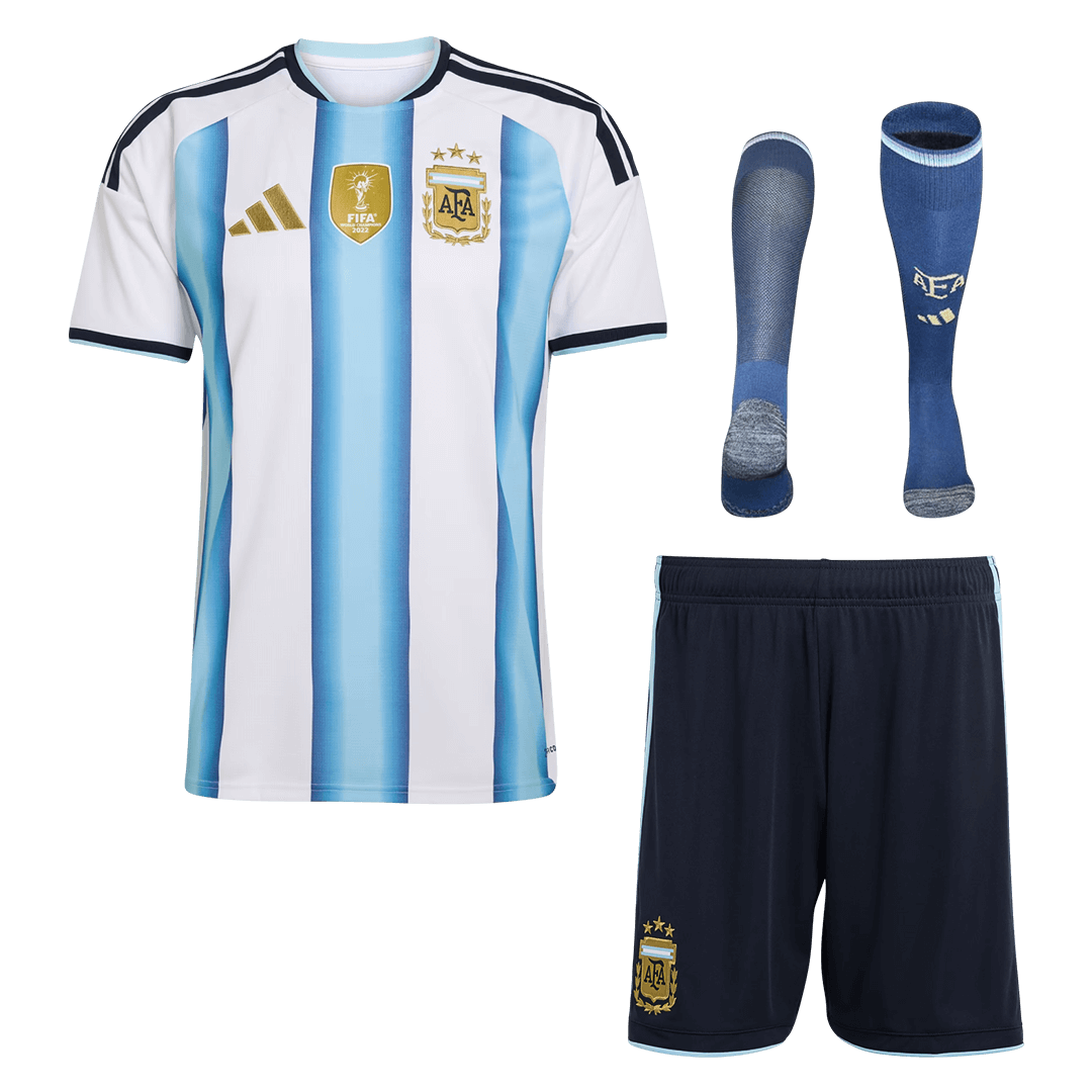 Argentina Kit completo maglia casa Coppa del Mondo 2026