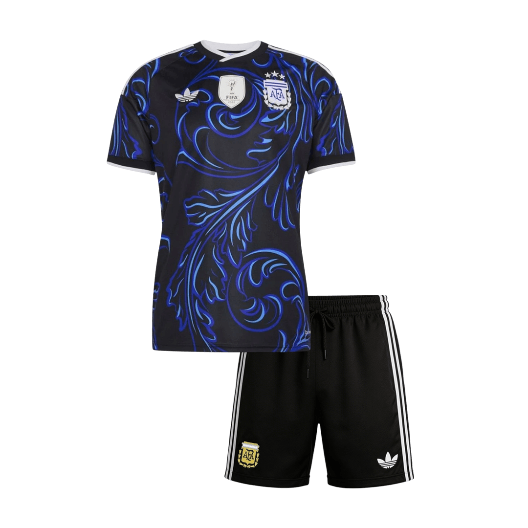 Argentina World Cup Kinder Trikot Set Auswärts 2026