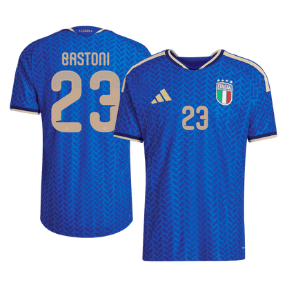 Italia Maglia Versione Giocatore Mondiali 2026 BASTONI #23 Slim Fit