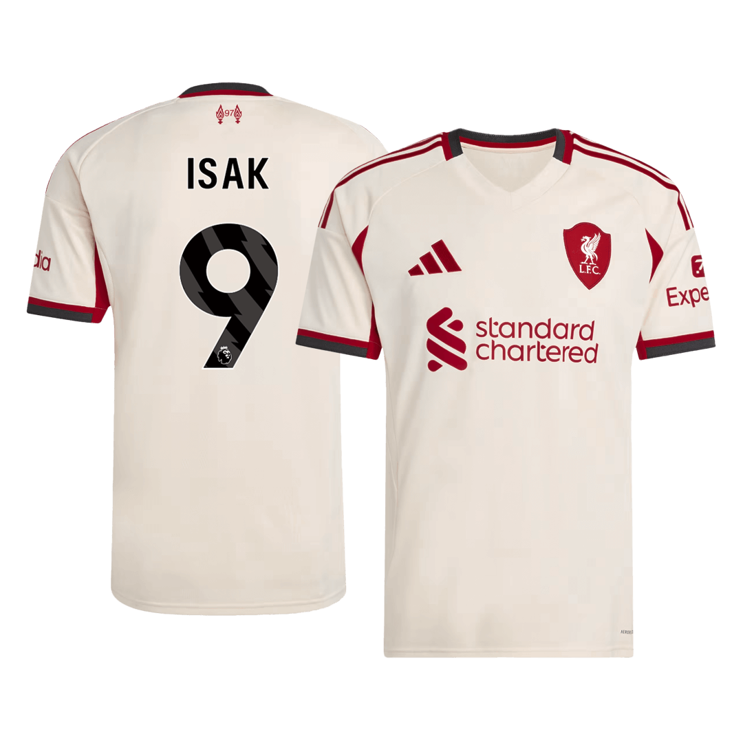 Maillot de Liverpool Extérieur 2025/26 ISAK #9