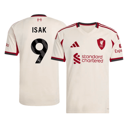 Maillot de Liverpool Extérieur 2025/26 ISAK #9