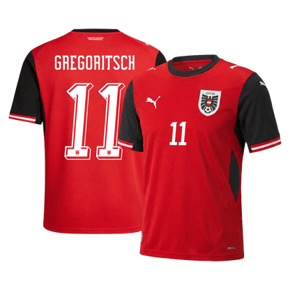 Austria World Cup Maglia Home 2026 GREGORITSCH #11