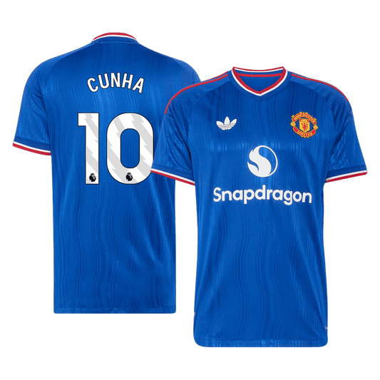 Manchester United Auswärtstrikot 2026/27 – CUNHA #10 (Spielerversion)