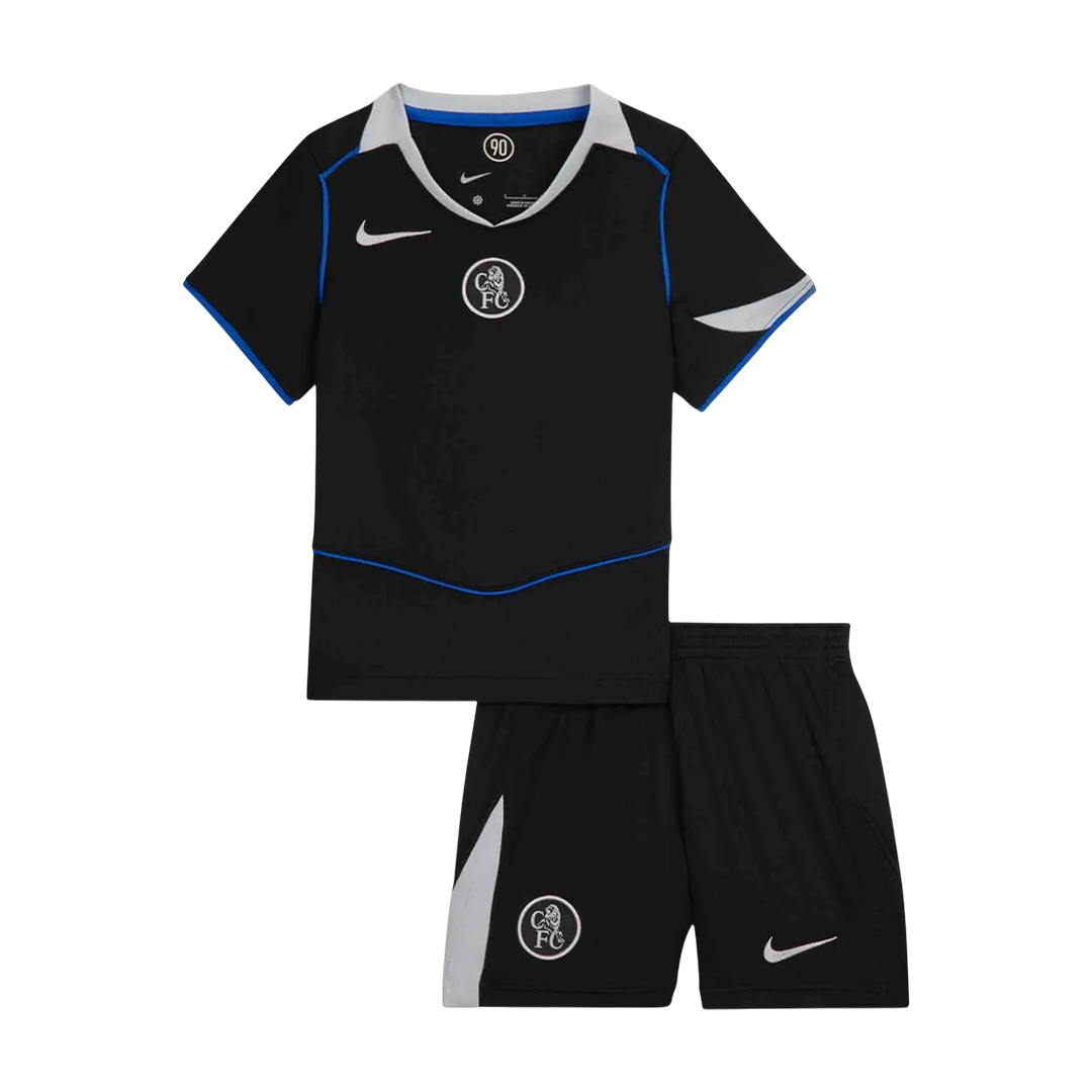 Completo Terza Maglia Trasferta Chelsea Bambino 2025/26