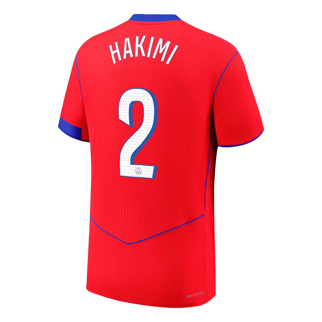 PSG Player Version Trikot Drittes Auswärts 2025/26 HAKIMI #2 Slim Fit
