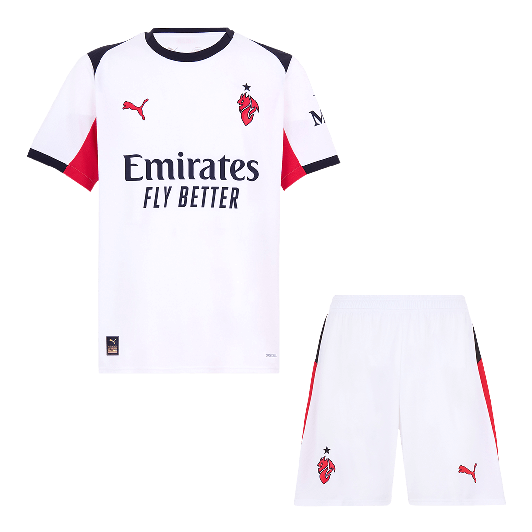 Ensemble Maillot AC Milan Extérieur 2025/26