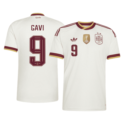 [Champion Edition] Spanien Auswärtstrikot WM 2026 – GAVI #9
