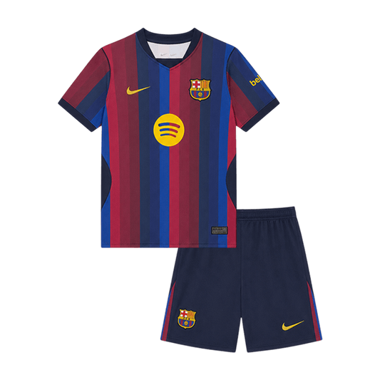 Barcelona Heimtrikot-Set Kinder 2026/27