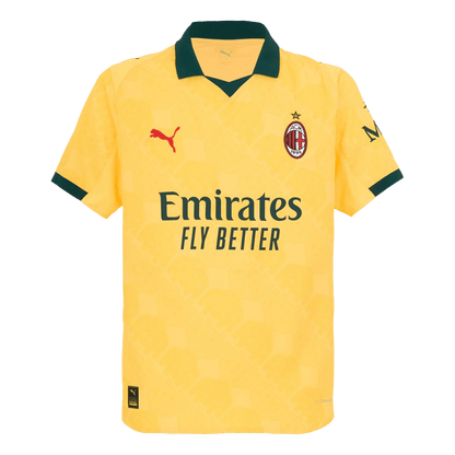 Maillot AC Milan Version Joueur Troisième Extérieur 2025/26 Coupe Ajustée