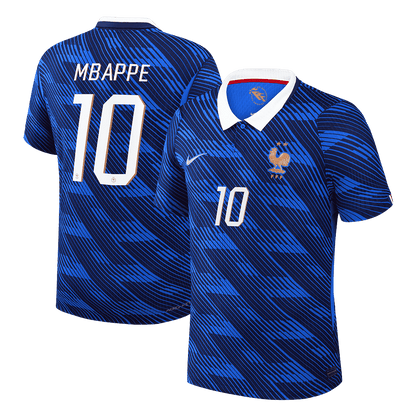 France Coupe du Monde Joueur Version Maillot Domicile 2026 MBAPPE #10 Coupe Slim